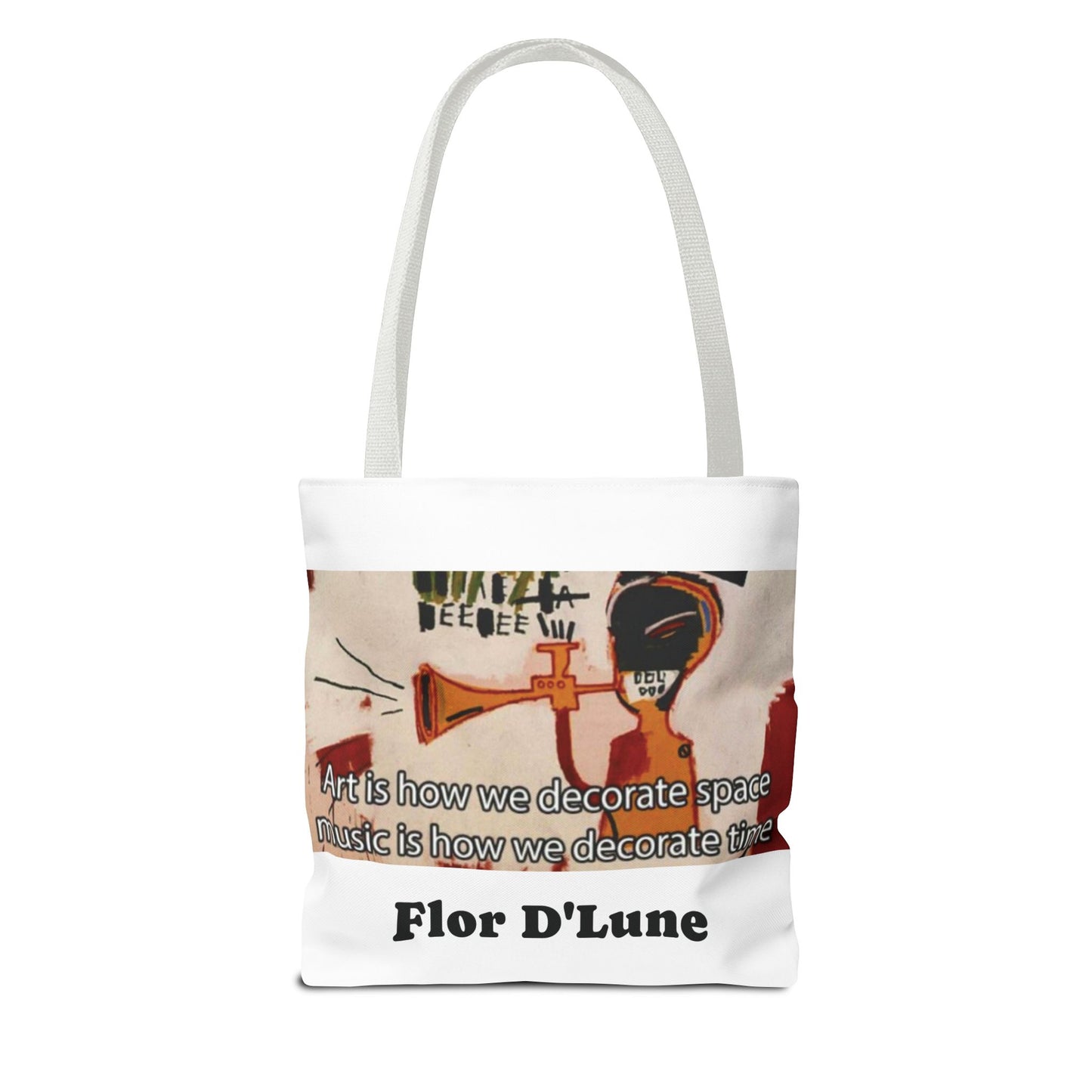 "How'd u know I go to Art-School?' ODB x JMB - Flor D'Lune Tote Bag