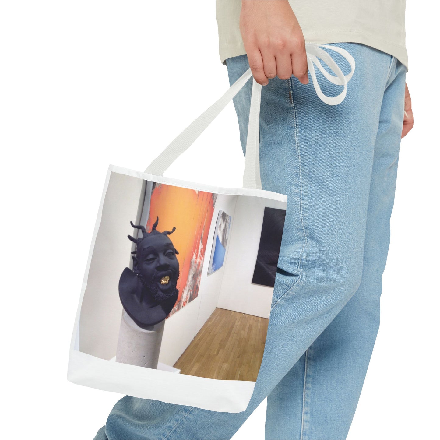 "How'd u know I go to Art-School?' ODB x JMB - Flor D'Lune Tote Bag