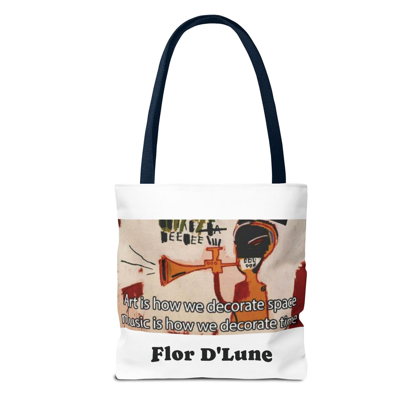 "How'd u know I go to Art-School?' ODB x JMB - Flor D'Lune Tote Bag